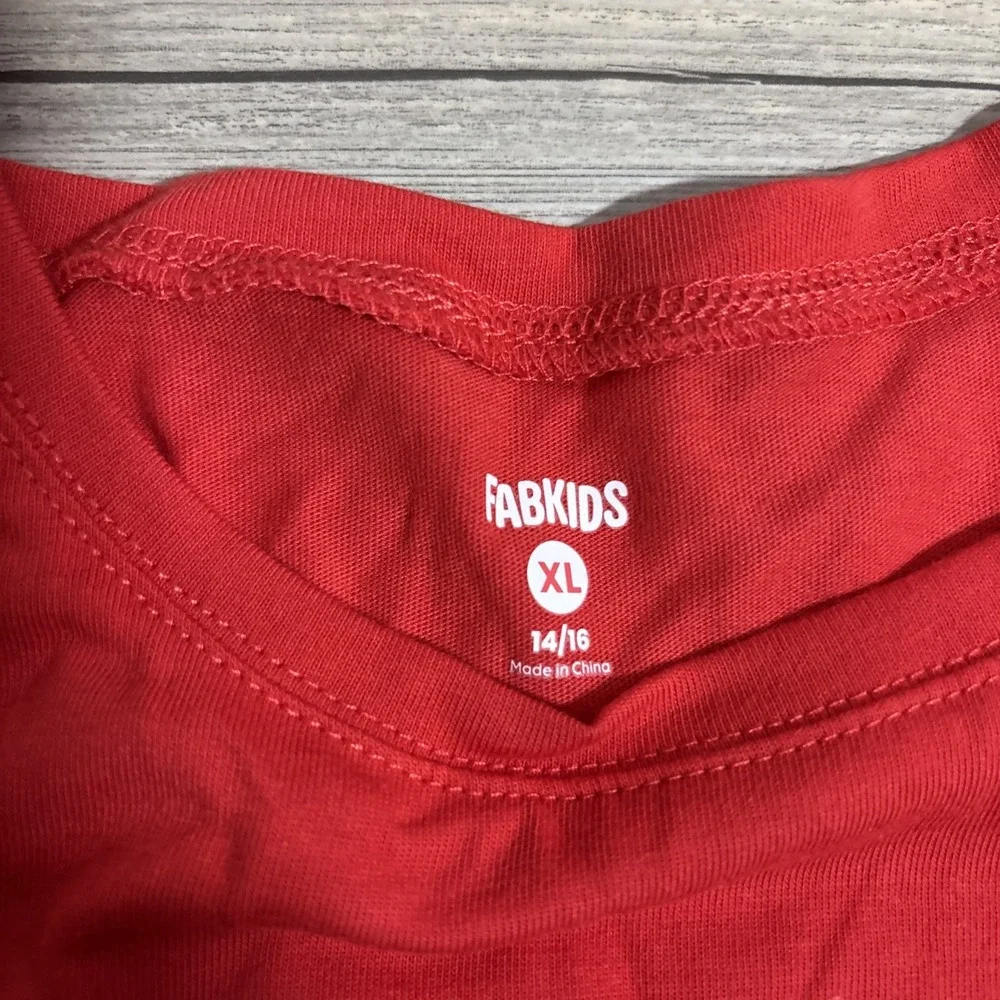 5/$20! Fab kids XL (14/16) Kitty‎ Presents Christmas L/S Tee - Picture 3 of 7